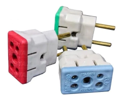 ADAPTADOR P/ TOMADA BOB ORIG COLORIDO