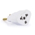 ADAPTADOR TRIANGULAR 20A BRANCO