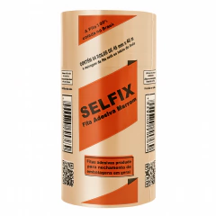 FITA ADESIVA MARROM 45MMx40M (4 ROLOS)