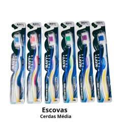 ESCOVA MEDIA NAVY