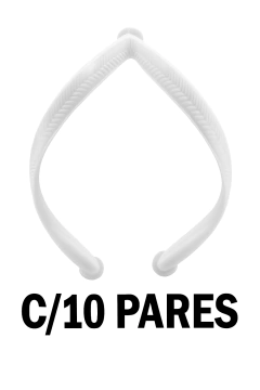 TIRAS PARA CHINELOS COR BRANCA KIT C/10 PARES