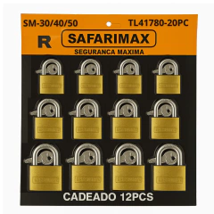 CADEADO SAFARIMAX 30-40-50