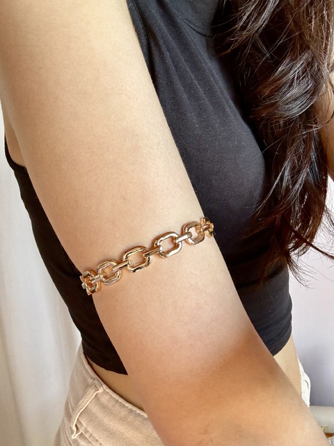 Brazalete Cadena Dorada