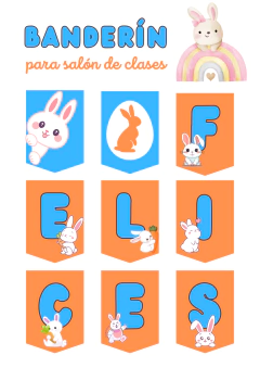 Banderin - Felices Pascuas - comprar online