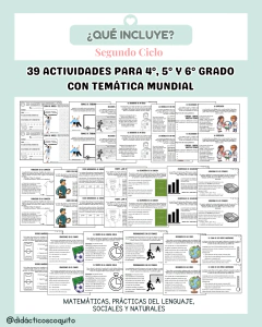 Imagen de COMBO MUNDIAL - 1° Y 2° CICLO