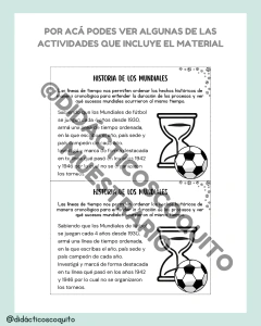 39 ACTIVIDADES - MUNDIAL - 2° CICLO - tienda online