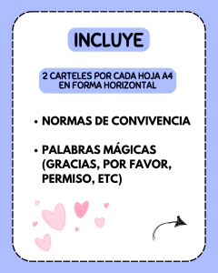Palabras mágicas y normas de convivencia - Ficha 0008 - comprar online