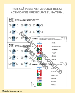 COMBO MUNDIAL - 1° Y 2° CICLO