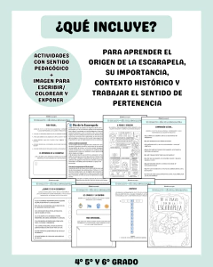 Escarapela - 2° Ciclo - Ficha 0098 - comprar online