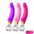 Joia Rara – Vibrador Sofisticado com Luzes RGB e Textura Massageadora na internet