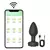 Plug anal de silicone com vibro por aplicativo - Natasha Brito