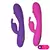 Vibrador ponto G com estimulador rabbit