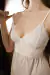 CAMISOLA CURTA EVERLONG MODAL E RENDA - AREIA - loja online