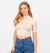 Blusa Cropped Gola Alta - Yeesco