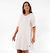 Vestido Curto Com Manga Deslocada - comprar online