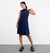 Vestido Curto Com Gola - loja online
