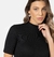 Blusa Básica Meia Gola De Ribana - comprar online