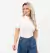Blusa Básica Meia Gola De Ribana