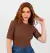 Blusa Básica Meia Gola De Ribana