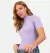 Blusa Básica Meia Gola De Ribana - Yeesco