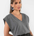 Blusa Decote V Amplo - comprar online