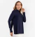 Blusa Alongada Com Fenda A Fio