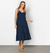 Vestido Midi Com Recorte Maria Assimétrico - comprar online