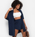 Kimono Amplo Com Abertura Pespontada