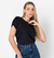 Blusa Muscle Tee Com Franzido - loja online