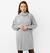 Vestido Curto Com Gola Alta - comprar online