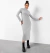 Vestido Midi Gola Rolê E Fenda - comprar online