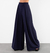 Calça Pantalona Com Pregas Frontais