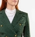 Blazer Cropped Listrado Em Tweed - comprar online