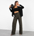 Calça Wide Leg Com Cordão Fake na internet