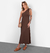 Vestido Midi Com Um Ombro Só - comprar online