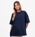 Imagem do T-shirt Over com Bolso em Moletinho