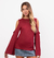 Blusa Over com Abertura nos Ombros