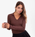 Cropped Manga Longa Gola Polo - comprar online