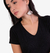 Blusa Básica Com Decote V na internet