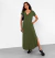 Vestido Tee Dress Longo Com Bolso na internet