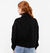 Blusão Cropped Gola Alta - loja online