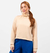 Blusão Cropped Gola Alta - comprar online