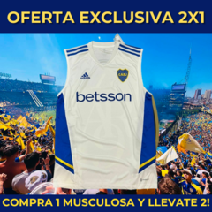 Musculosa Boca Juniors 2024 | OFERTA 2X1 - comprar online