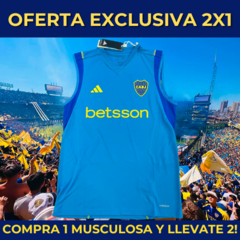 Musculosa Boca Juniors 2024 | OFERTA 2X1 en internet