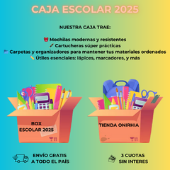 BOX ESCOLAR 2025 - tienda online