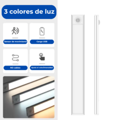 Barra de luz led con sensor de movimiento - comprar online