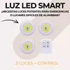 3x1 Luces LED inalámbricas