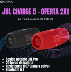 JBL Charge 5 - OFERTA 2X1