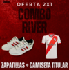 Zapatilla de River + CAMISETA DE REGALO