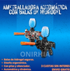 Ametralladora Automática con Balas de Hidrogel